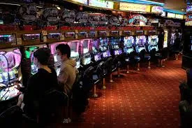 Shinjuku Cosmos Pachinko interior